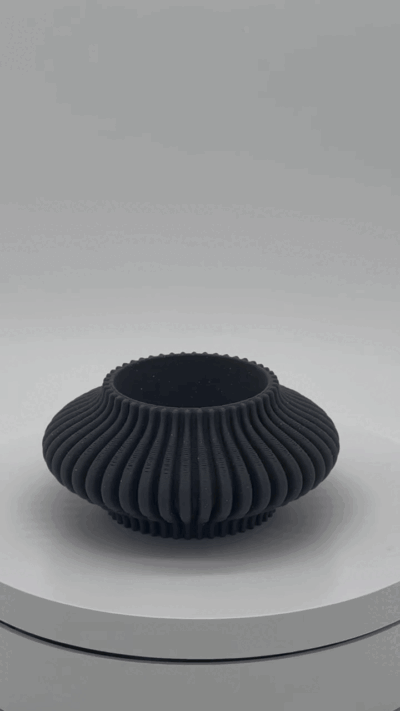 360 movie 6151935695626 Ribbed Glow Waxinelichthouder