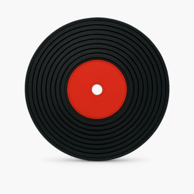 LP Vinyl Look Onderzetters